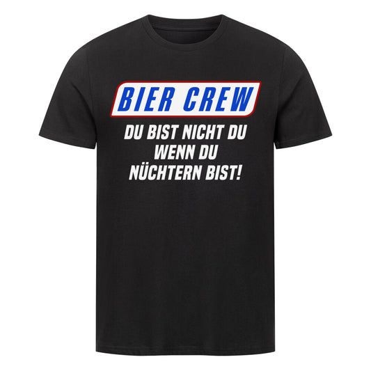 Bier Crew - Du bist nicht Du, wenn Du nüchtern bist, Malle Party Sauf Shirt www.shirtjux.de 