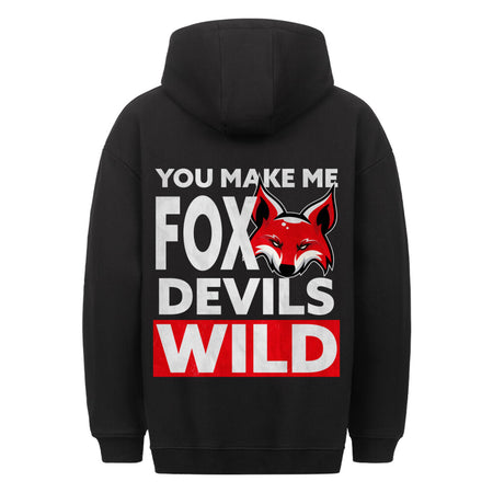 Fox Devils Wild - Lustiger Hoodie
